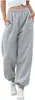 Comercio Exterior Transfronterizo Pantalones de Chándal para Mujer Forrados de Polar Casual para Correr Deportes Cintura Alta Pierna Ancha Pierna Diarios Casuales Pantalones para Mujer