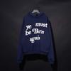 Sudadera fina holgada con estampado de espuma CPFM KANYE rebirth marca de moda americana KANYE sudadera con capucha forrada de forro polar para hombre