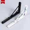 Soporte Plegable Billy de Acero Inoxidable Soporte de Pared Estante Soporte Triangular Partición Fijo Móvil para Mesa y Silla