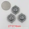 1-21 Shanxi Retrô Prata Velha Dupla Orelha Acessórios DIY Pulseira de Prata Sanqi Cordão de Mão Wenwan Enfeites Acessórios