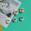 Cesta de Frutas y Flores de Dibujos Animados Accesorios de Resina Sanrio Funda de Teléfono DIY Accesorios para el Cabello Encantos para Zapatos Pegatinas para Tazas de Agua Materiales Hechos a Mano