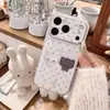 Aplicable a Apple instantáneamente se convierte en 17promax ventana grande de dibujos animados gato KT iphone teléfono móvil suave duro Corning funda UV personalizado