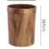 Venta al por mayor de cubos de basura redondos sin tapa, cestos de plástico para residuos para dormitorio, cocina, baño, tamaño grande, gran capacidad