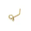Venta al por mayor de fabricante Transfronterizo Acero inoxidable Galvanizado Moda Forma de Corazón Barra Recta Forma de 7 Forma de 5 Barra Joyería para Piercing de Nariz Venta al por mayor