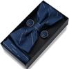 En stock Corbata de Moño Rayada Caja de Regalo para Hombre Empaque Novio MC Anfitrión Vestido de Moño Accesorios de Boda