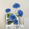 5 Rosas de Ángel Artificiales para Decoración de Boda, Accesorios para Fotos, Flores Falsas para Arreglos Florales de Mesa de Comedor en Casa