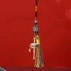 Estilo étnico chinês liga joia pingente de chaveiro franja decoração de carro área cênica mesmo estilo pingente atacado