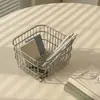 Estante de Secado de Hierro Minimalista de Lujo Ligero para Decoración del Hogar, Artículos Varios, Labiales, Cosméticos y Mascarillas, Organizador de Escritorio