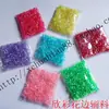 Accesorios Materiales hechos a mano DIY Cuentas transparentes hechas a mano Cuentas sueltas Cuentas perforadas Gotas de agua transparentes Cuentas de plástico 320/bolsa