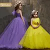 Vestido para Niña 2026 Moda Nuevo Estilo Vestido de Boda de Verano para Niña Vestido de Princesa Elegante y Moderno Vestido de Graduación para Niños