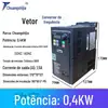 Inversor Doméstico Chuangshijia Série 320 Tipo Vetorial Pesado Trifásico 380V5.5Kw Motor de Velocidade Variável
