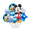 Globo de Película de Aluminio Mickey Minnie Estilo Dibujo Animado Nuevo Transfronterizo Decoración de Fiesta de Cumpleaños