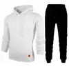. Novo Top Masculino Liso para Fitness ao Ar Livre, Lazer, Esportes, Suéter Pulôver Conjunto de Tops Masculinos