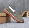 Zapatos Casuales para Conducir para Hombre, Mocasines de Piel de Vaca de Primera Capa, Zapatos Hechos a Mano de Piel Genuina, Zapatos de Piel sin Cordones, Cómodos y Versátiles