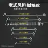 Ganchos para Ventanas de Estilo Antiguo, Ganchos para el Viento, Ganchos, Ganchos y Clavos, Resistente Acero Inoxidable 3-10, Engrosado