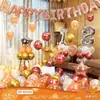 Decoración de Cumpleaños para Celebrante de Internet Set de Globos de Película de Aluminio Casa Nueva Dibujos Animados Habitación de Niños y Niñas Lugar de Disfraces Diseño del Lugar