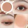 HISYI Ojos Ojos Paleta de Sombras Monocromáticas Mate Brillo Fino Perlado Natural Iluminadora Paleta de Colorete de Sombras Monocromáticas Estudiante