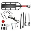 Bicicleta de Montaña Transfronteriza con Portapapeles para Pasajero, Portaequipajes Trasero de Bicicleta, Freno de Disco, V-Brake, Portaesquís Trasero de Aleación de Aluminio con Liberación Rápida