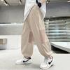 Pantalones de verano para niños de una familia, antimosquitos, nuevos pantalones deportivos coreanos finos de seda helada, con diseño transfronterizo.