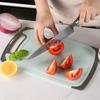 En Stock Tabla de Cortar de Paja de Trigo Tabla de Cortar de Plástico Tabla de Cortar Antideslizante para Cocina para Preparación de Alimentos Fruta Tabla de Cortar Pequeña de Doble Cara Ecológica
