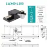 Lwx60 Cremallera de Engranajes de Carrera Larga Deslizador de Ajuste Fino Canal de Cola de Cola Eje X/Z Soporte de Cámara Deslizador para Máquina de Cribado CCD
