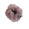 Nuevo Pinza de Plátano Francesa de Doble Capa con Organza y Pedrería Brillante, Pinza Giratoria Versátil y de Alta Gama para la Parte Posterior de la Cabeza