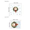 Adesivos de parede Papai Noel janela decoração de janela adesivos de parede transfronteiriço AliExpress geração