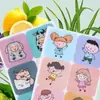 Adesivos de Plantas Cartoon para Óleo Essencial para Pulseiras Infantis, Adesivos de Alívio para Bebês, Adesivos Protetores para Exterior, 36 Adesivos