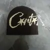 Gorro de Punto Jacquard con Letras Nuevo para Otoño e Invierno para Hombres y Mujeres, Versátil Cálido Gorro Hip-Hop para el Frío Gorro de Tejer, Moderno y a la Moda
