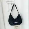 Bolso de Pana Estilo Japonés para Niña, Bolso Retro Tipo Dumpling de Otoño e Invierno, Bolso Cruzado de Hombro Versátil para Estudiante y Commuter