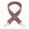 Nueva Correa Ancha de Jacquard Tejido Colorido 3.8cm Engrosada Reducida Correa Larga Un Hombro Bandolera Accesorios para Bolsos Correa