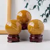Mar de China Oriental Bola de Cristal Cristal Natural Piedra Bruta Ágata Matriz de Siete Estrellas Entrada del Hogar Mesa Decoración Bola de Cristal Atrae Fortuna