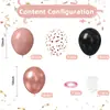 Globos de Látex de 12 Pulgadas Transfronterizos Decoraciones para Fiesta de Cumpleaños Número 60 Set de Globos para Boda Día de San Valentín Venta al por Mayor