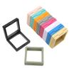 Acrílico sobre Color Transparente Caja de Almacenamiento de Joyería de Suspensión Pulsera Adorno para la Cabeza Caja de Cinturón de Goma Joyero
