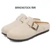 Sapatos Femininos, Novos Sapatos Birkenstock Estilo Verão, Chinelos Respiráveis, Sandálias Confortáveis com Solado Macio, Sapatos Casuais Modernos e Versáteis, Sapatos de Salto Único da Moda