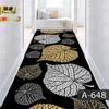 Alfombra sencilla recortable para puerta de entrada, pasillo, escaleras, 3D, larga, para el hogar y el hotel.