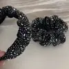 Dongdaemun Coletero de Satén Brillante Banda para el Cabello Alta Elasticidad Elegante Liga para el Cabello para Mujeres