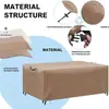 Capa para mesa externa, um produto popular transfronteiriço para mesas de pátio e jardim externas, oferecendo proteção à prova d'água, à prova de poeira e à prova de sol
