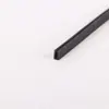 Tira de Vedação de Silicone em Forma de U Clipe para Acabamento de Borda Tira de Pressão para Vidro Tira Protetora de Borracha Tira de Acabamento de Borda em Forma de U Tira Mecânica em Forma de U