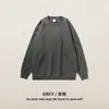 Sudadera con capucha unisex de peso pesado, cuello redondo, forro polar, 350 g, lavada, manga larga, holgada, para otoño e invierno, marca de moda, talla grande, personalizada