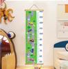 Quarto Infantil Altura de Pendurar Adesivos de Parede Desenho Animado Decoração de Parede de Fundo Tabela de Visão Régua de Medição Removível Pintura Pendurada Criativo