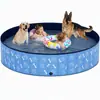 Piscina dobrável pronta para crianças, piscina de bolhas, piscina de areia, bacia para banho de animais de estimação domésticos, bacia para brincar com água para cães e gatos, pequeno lago para peixes