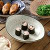 Vajilla de Cerámica Nórdica Creativa Moderna Simple con Color Bajo Esmalte para el Hogar Estilo Occidental Dim Sum Ensalada Aceitera Plato