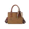 Bolso de Mano de Lujo Nuevo Moda Europea y Americana Estampado de Letras Bolso Tote Gran Capacidad Bolso de Hombro Cruzado
