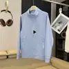 Chaqueta cárdigan de punto gofre para exteriores con cuello alto para parejas, atuendo casual versátil multicolor 13295