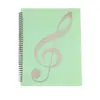 Pasta de Partituras Modificável, Não Refletiva, para Classificação e Armazenamento de Documentos de Estudantes Universitários, Pasta de Piano, Partituras de Piano