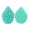 Cepillo Popular para Champú con Forma de Gota Transfronterizo, Doble Uso para Cabello Húmedo y Seco, Cepillo de Champú de Silicona Estilo Japonés, Peine Masajeador de Meridianos del Cuero Cabelludo, Cepillo Limpiador