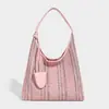 Bolso Tote Versátil de Nuevo Estilo Veraniego, Bolso de Hombro de Gran Capacidad, Bolso Simple Tejido Hueco, Bolso de Playa de Verano
