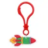 Chaveiro de Equipe de Desenho Animado Fecho Lagosta Boneca Criativa de Borracha Macia Pingente de Bolsa Transfronteiriço Novo Estilo Amazon AliExpress