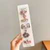 Pinzas para el pelo de bebé que no dañan el pelo, Pinzas para el pelo de bebé para recién nacidos, Accesorios para el pelo para niñas, Pasadores para bebés y niños pequeños, Accesorios para el pelo de niñas pequeñas